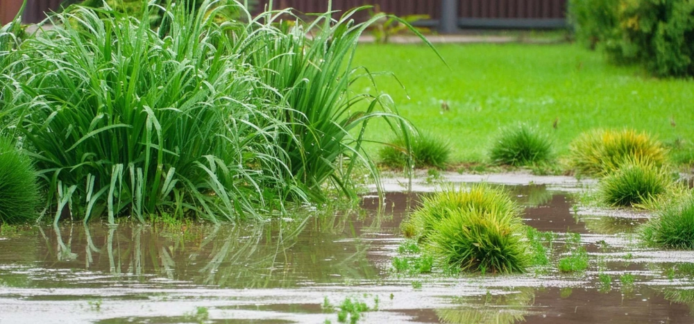 Haagplanten voor natte grond